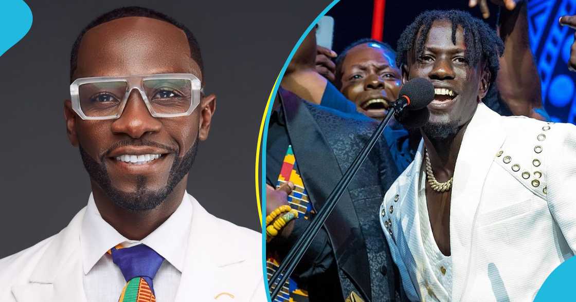 King Paluta, Okyeame Kwame, Okyeame Kwame praises King Paluta's vocals King Paluta, Okyeame Kwame, Okyeame Kwame praises King Paluta's vocals