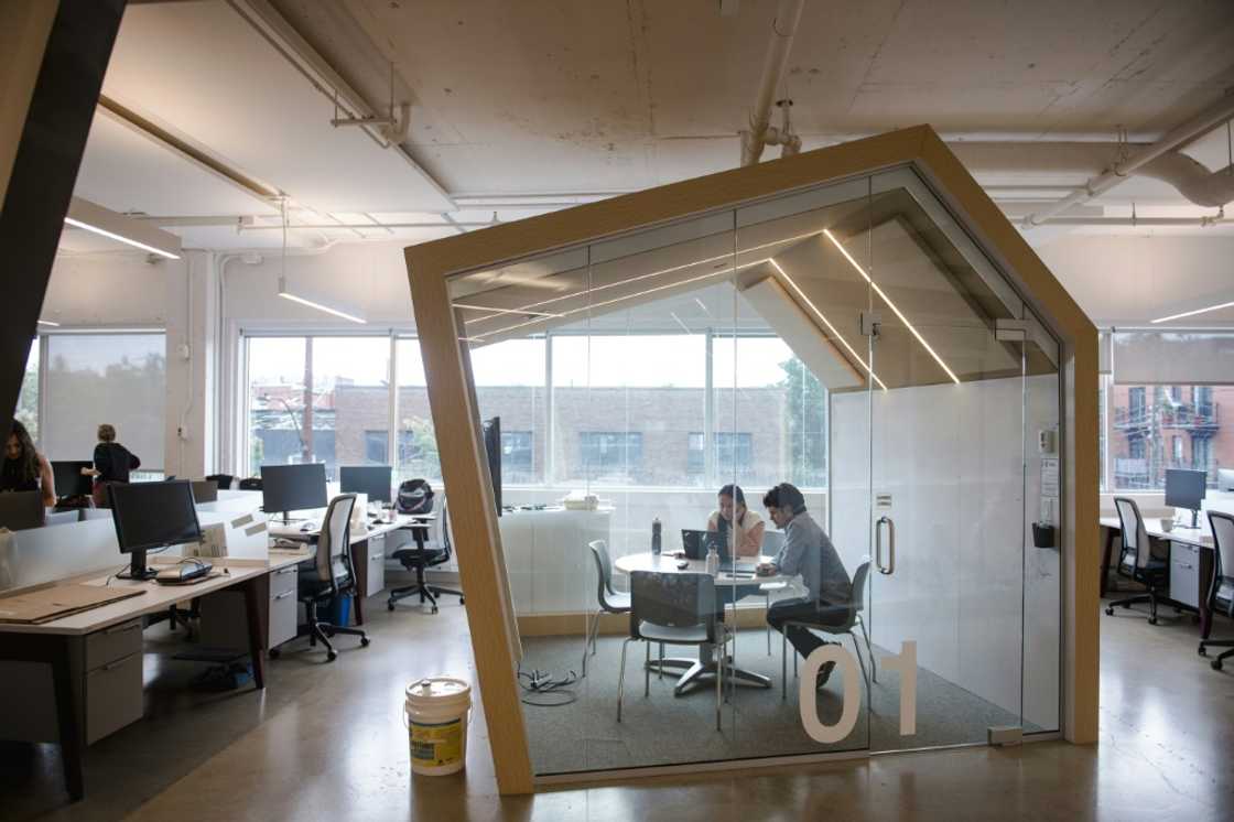 Neighbors to the Mila institute include AI research facilities of American tech giants Microsoft, Meta, IBM and Google Neighbors to the Mila institute include AI research facilities of American tech giants Microsoft, Meta, IBM and Google