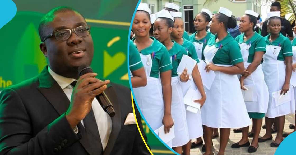 Sammi Awuku Assures Trainee Nurses, Teachers Gov't Will Settle Their Allowance Arrears