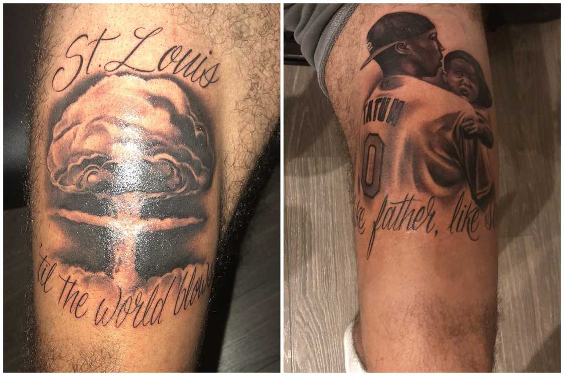 Jayson Tatum tattoos