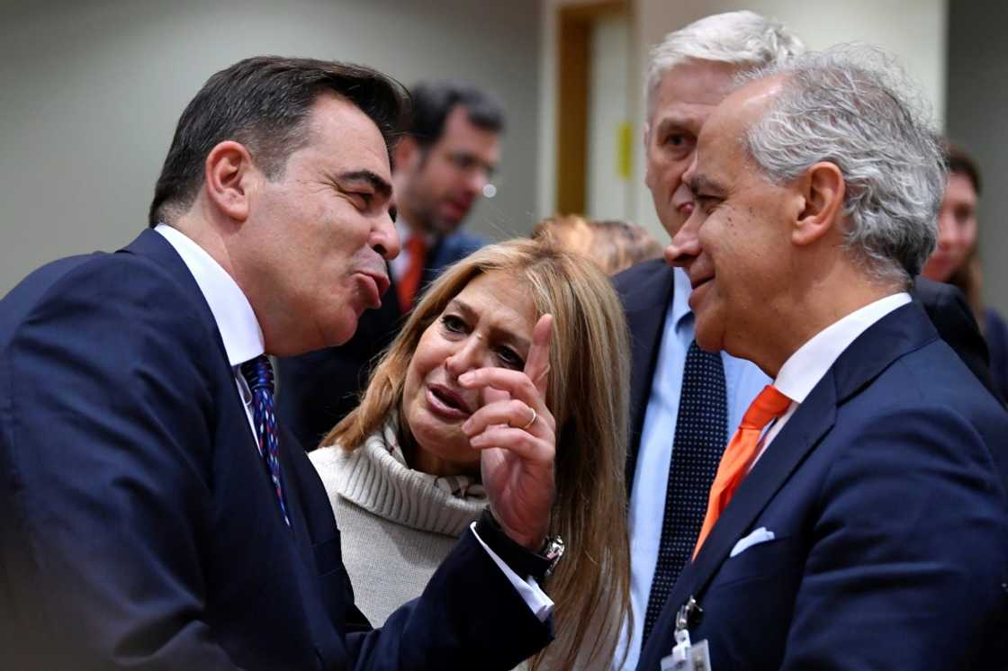 EU vice-president Margaritis Schinas (left) warned interior ministers like Italy's Matteo Piantedosi that the time for ad hoc solutions to migrant arrivals is over EU vice-president Margaritis Schinas (left) warned interior ministers like Italy's Matteo Piantedosi that the time for ad hoc solutions to migrant arrivals is over