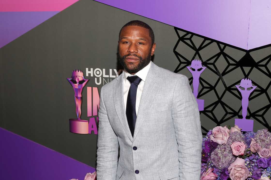 Floyd Mayweather Jr. attends the Annual Hollywood Unlocked Impact Awards at The Beverly Hilton in Beverly Hills, California