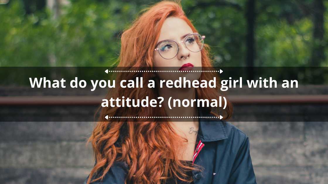 redhead jokes