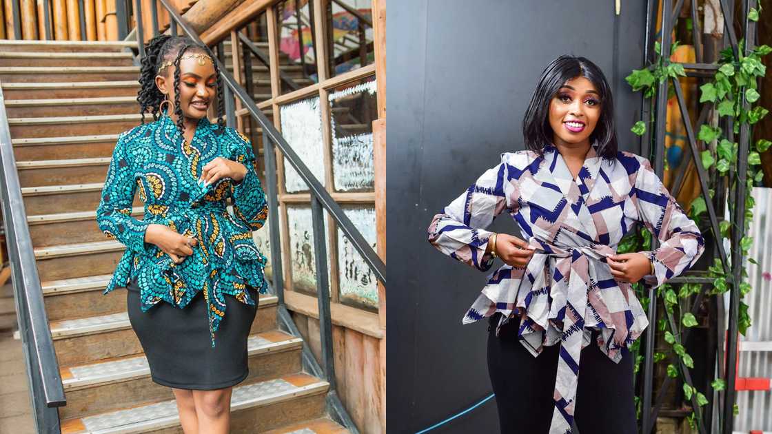 Peplum wrap tops for skirts or pants Peplum wrap tops for skirts or pants