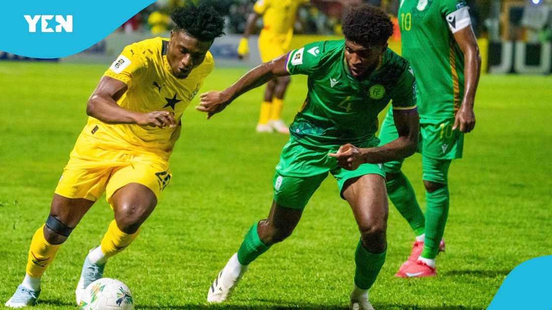 Mohammed Kudus, Black Stars, FIFA 2026 World Cup, Ghana vs Comoros, Kudus scores for Ghana, Ghana beats Comoros, Ghana qualifies for World Cup.