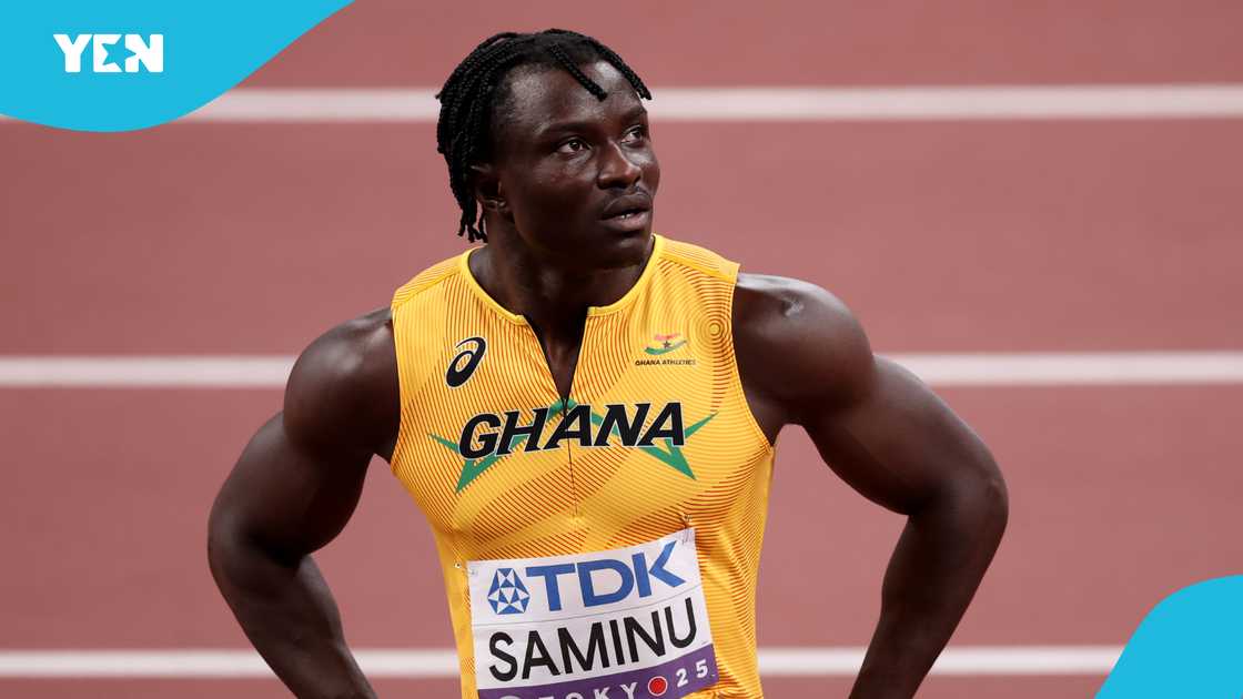 Abdul-Rasheed Saminu, Saminu misses out, Saminu out of final, Saminu Tokyo 2025, 100m semi-finals, World Athletics Championship. Abdul-Rasheed Saminu, Saminu misses out, Saminu out of final, Saminu Tokyo 2025, 100m semi-finals, World Athletics Championship.