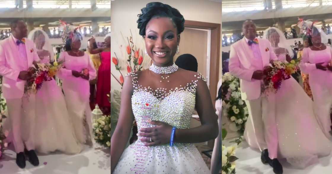 Sam Korankye Ankrah's 2nd daughter Naa Dromo marries Sam Korankye Ankrah's 2nd daughter Naa Dromo marries