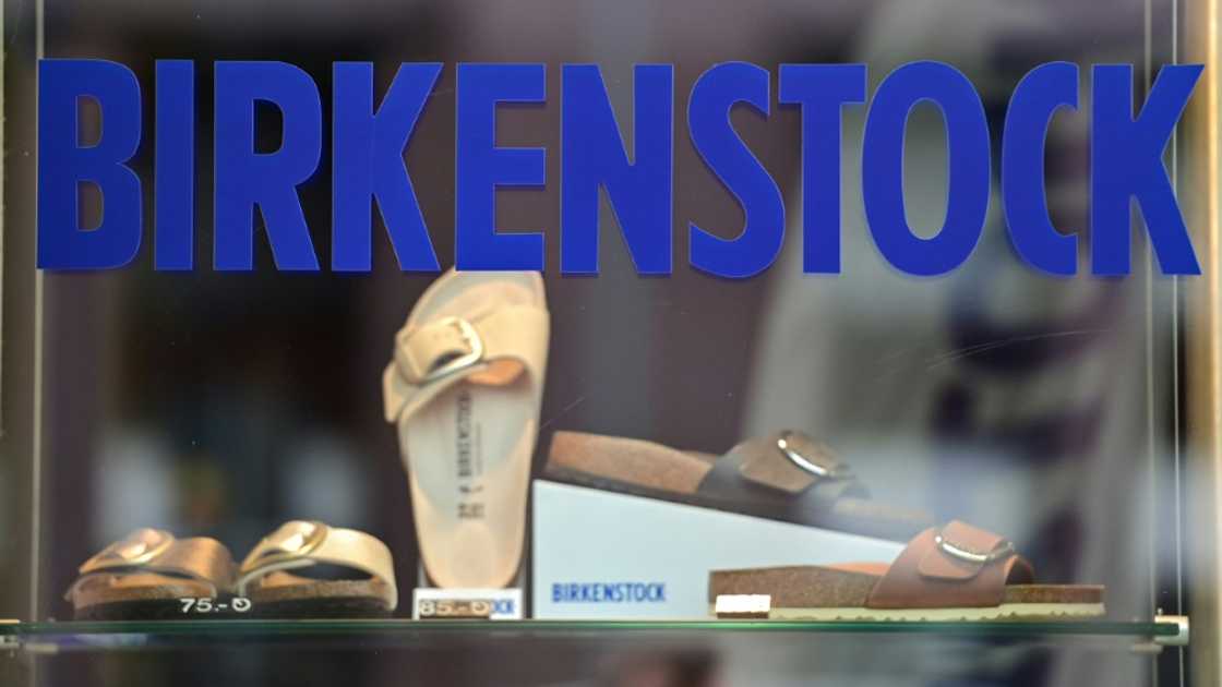 Birkenstock's footwear is known for its leather straps and cork and latex soles Birkenstock's footwear is known for its leather straps and cork and latex soles