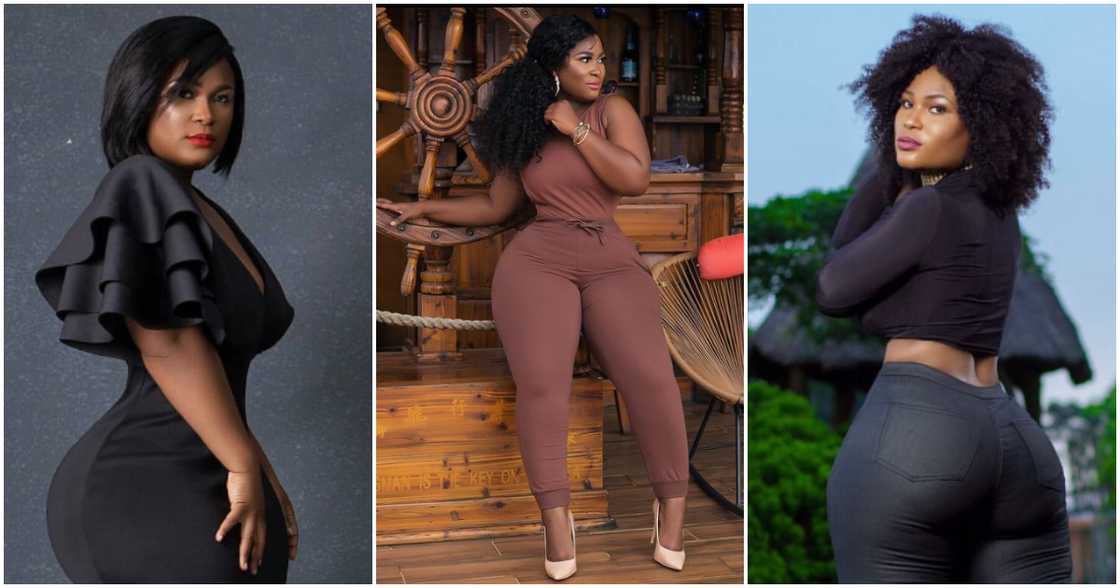 Abidivabroni flaunts her full figure