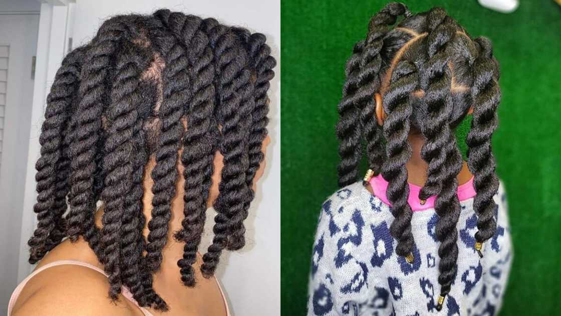 latest kinky hairstyles