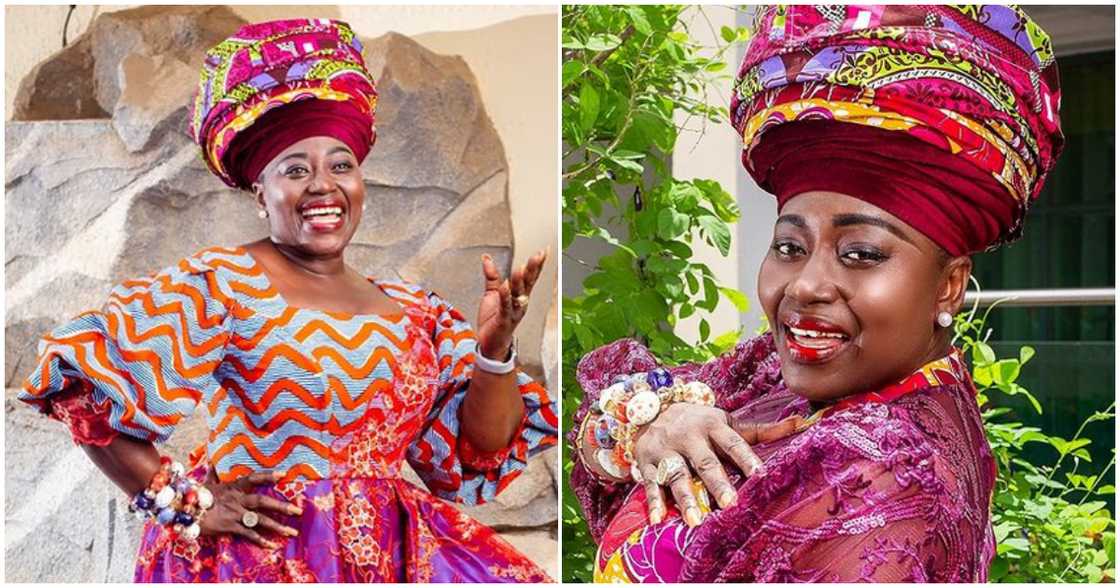 Akumaa Mama Zimbi smiling Akumaa Mama Zimbi smiling