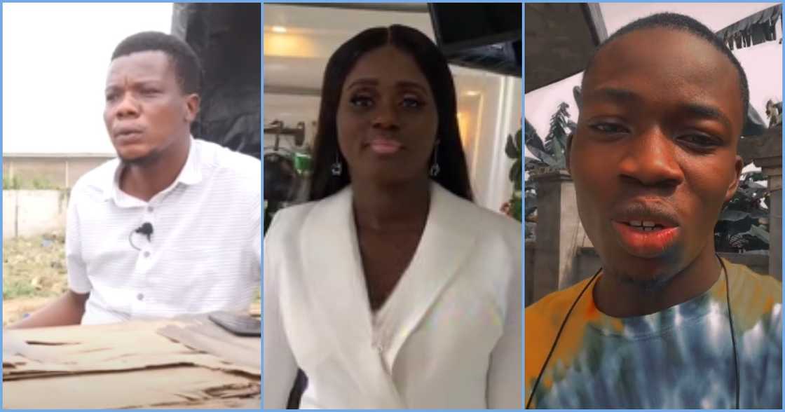 Photo of Richard Freeman, Afia Ahenkan and John Alister Photo of Richard Freeman, Afia Ahenkan and John Alister