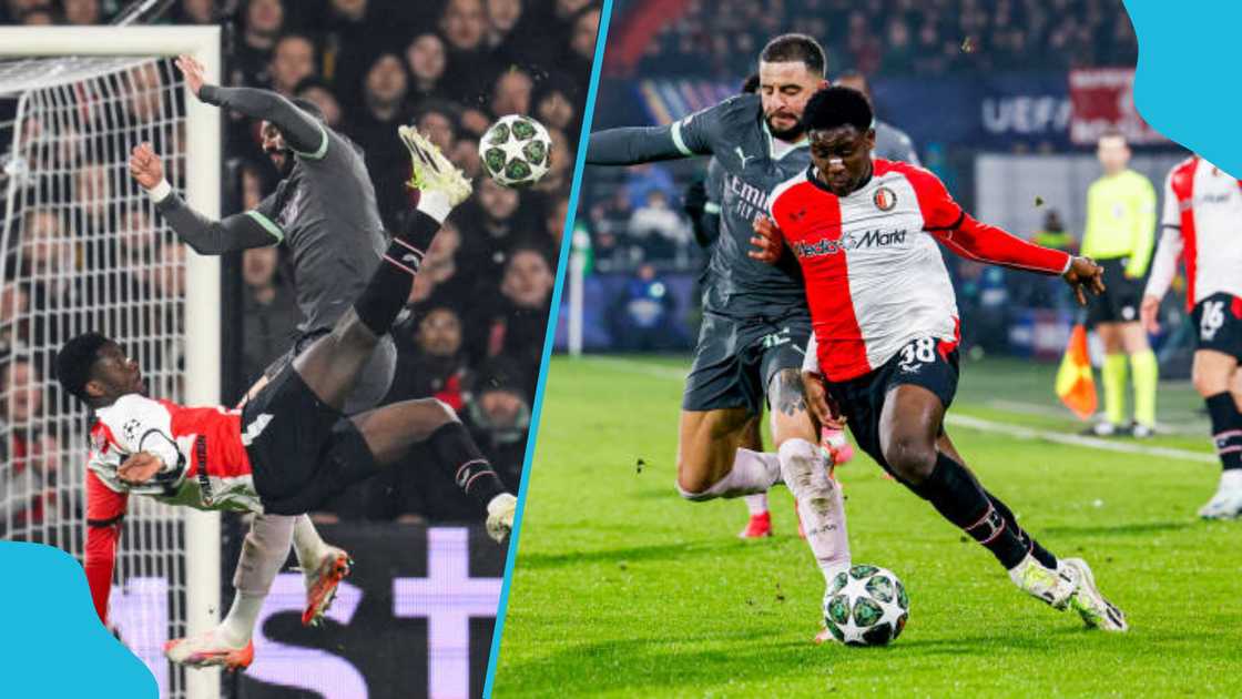 Ibrahim Osman cameos in Feyenoord's victory over AC Milan. Ibrahim Osman cameos in Feyenoord's victory over AC Milan.