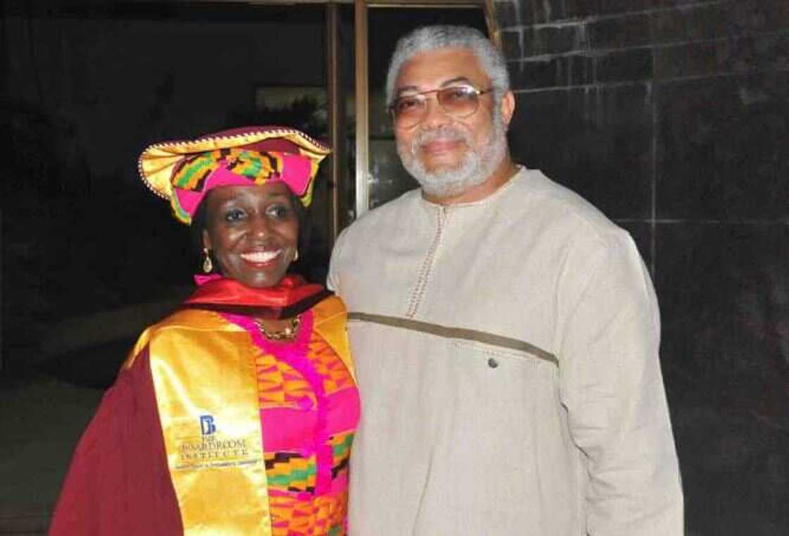 Photos of Late JJ Rawlings and his wife Nana Konadu which show they were inseperable Photos of Late JJ Rawlings and his wife Nana Konadu which show they were inseperable