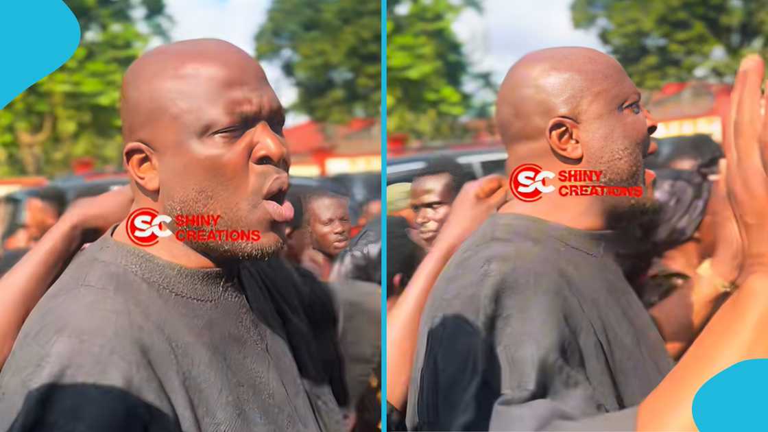 Ibrahim Mahama, Ibrahim Mahama Manhyia, Manhyia mourners, Asantehemaa funeral, Ibrahim Mahama Asantehemaa funeral Ibrahim Mahama, Ibrahim Mahama Manhyia, Manhyia mourners, Asantehemaa funeral, Ibrahim Mahama Asantehemaa funeral