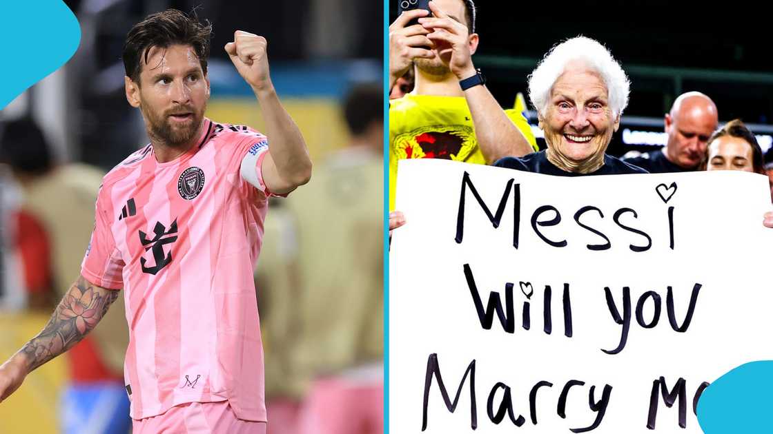 FIFA Club World Cup: 98-Year-Old Fan Proposes to Lionel Messi FIFA Club World Cup: 98-Year-Old Fan Proposes to Lionel Messi