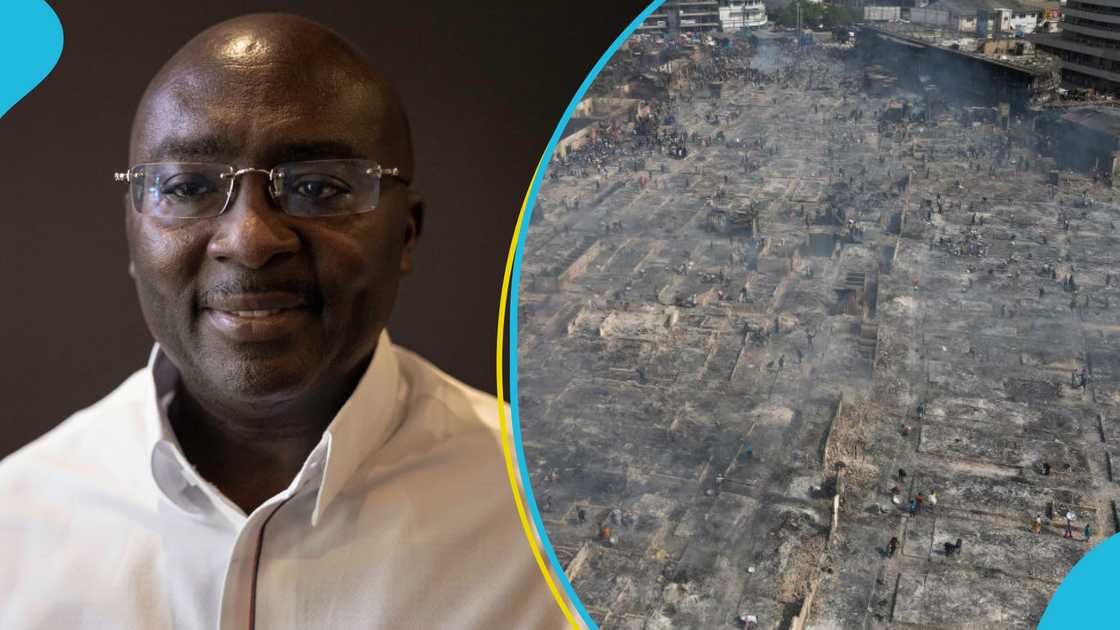 Kantamanto Fire, Mahamudu Bawumia, Kantamanto Market, Donation, Vice President, Market Fire Kantamanto Fire, Mahamudu Bawumia, Kantamanto Market, Donation, Vice President, Market Fire