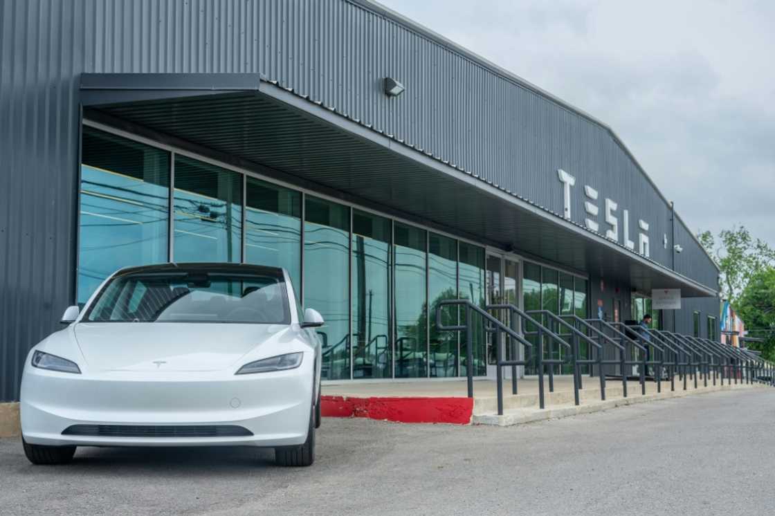 The China Association of Automobile Manufacturers has said Tesla's Model Y (pictured) was compliant with data security laws The China Association of Automobile Manufacturers has said Tesla's Model Y (pictured) was compliant with data security laws