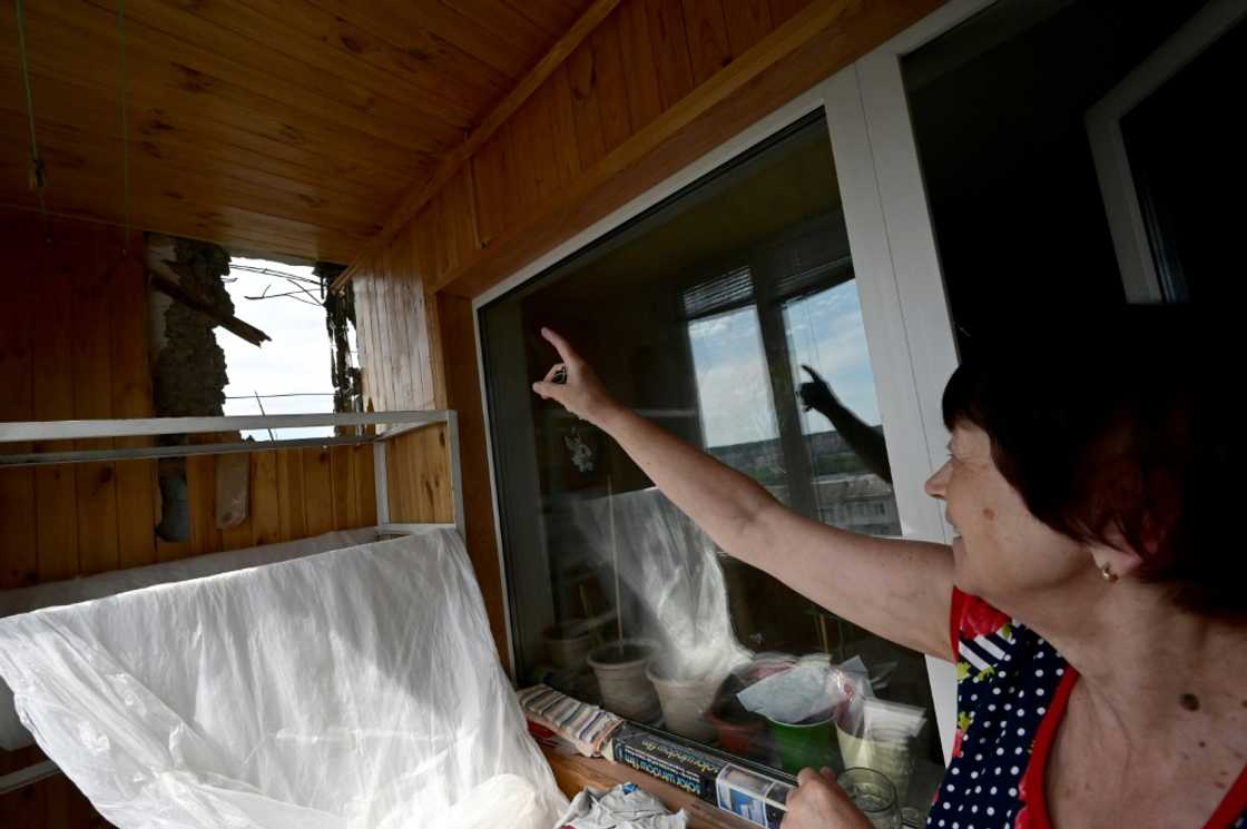 Scars from the war are highly visible Scars from the war are highly visible