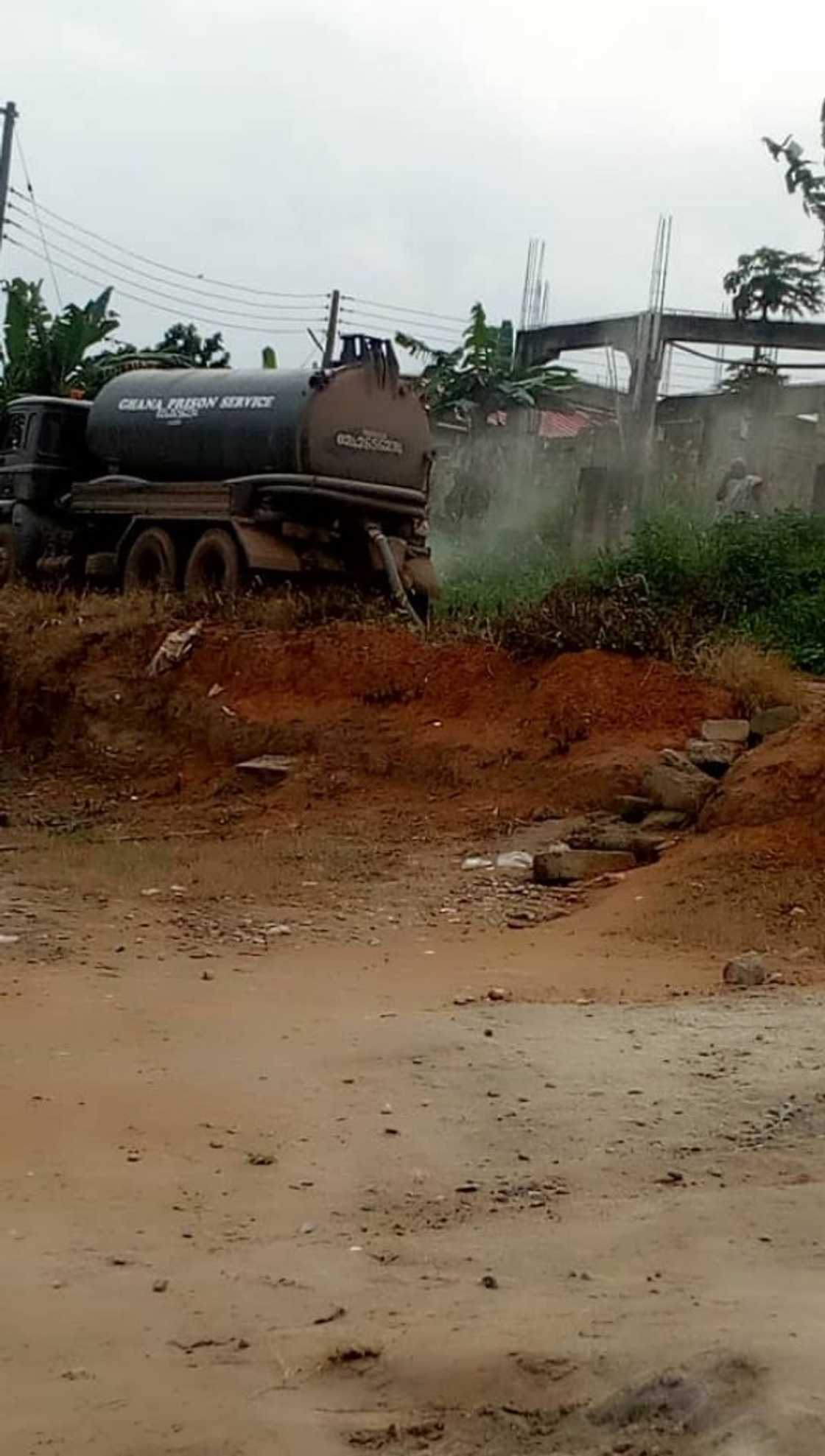 Takoradi missing girls: Photos show how the three bodies were found and exhumed