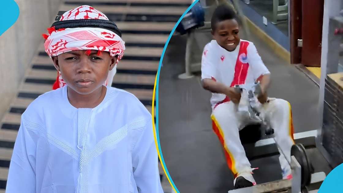 Yaw Dabo, Kumawood actor, Yaw Dabo hits the gym, Yaw Dabo trains hard, Ghana's strongest, Gym Yaw Dabo, Kumawood actor, Yaw Dabo hits the gym, Yaw Dabo trains hard, Ghana's strongest, Gym