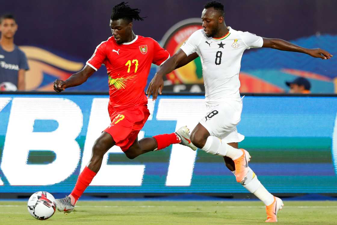 Kwabena Owusu, Ghana vs Guinea-Bissau, 2019 AFCON Kwabena Owusu, Ghana vs Guinea-Bissau, 2019 AFCON