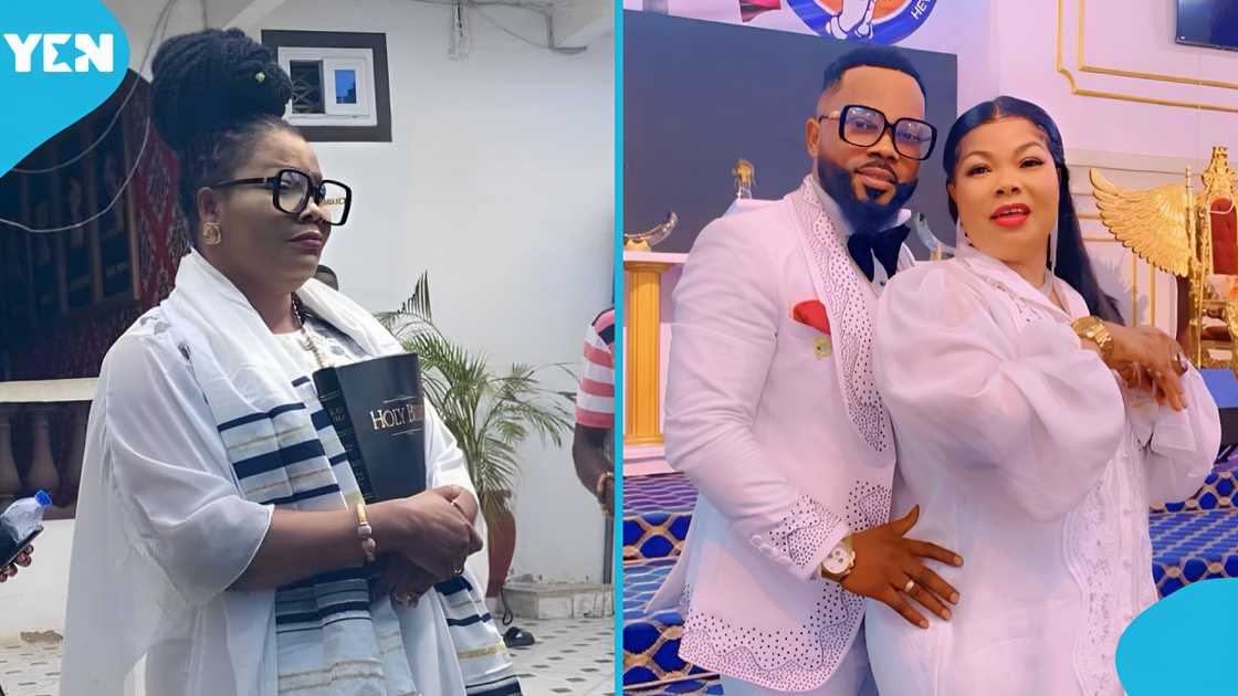 Agradaa, Agradaa's husband, Agradaa and her husband, Angel Asiamah, Agradaa's church, Father's Day Agradaa, Agradaa's husband, Agradaa and her husband, Angel Asiamah, Agradaa's church, Father's Day