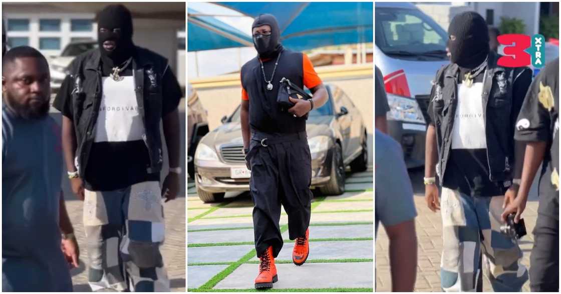 Medikal dresses like "thief" Medikal dresses like "thief"