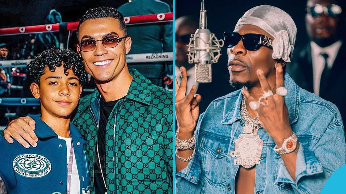 Cristiano Ronaldo Jr, Shatta Wale, Cristiano Ronaldo Jr and Shatta Wale, Shatta Wale's Killa Ji Mi song, Ghanaian musician, Cristiano Ronaldo Cristiano Ronaldo Jr, Shatta Wale, Cristiano Ronaldo Jr and Shatta Wale, Shatta Wale's Killa Ji Mi song, Ghanaian musician, Cristiano Ronaldo