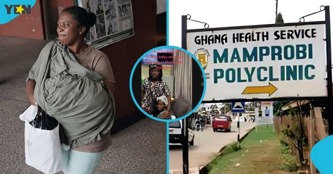 Mamprobi Polyclinic, Greater Accra, baby thief, newborn baby, Ghana Police Service. Mamprobi Polyclinic, Greater Accra, baby thief, newborn baby, Ghana Police Service.