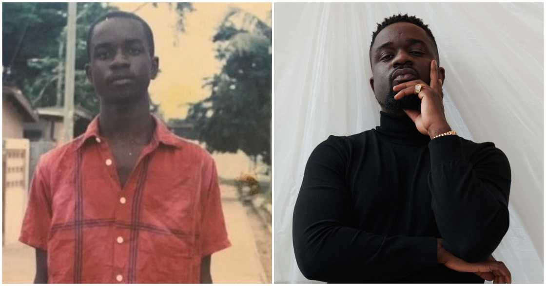 Old photo of Sarkodie Old photo of Sarkodie