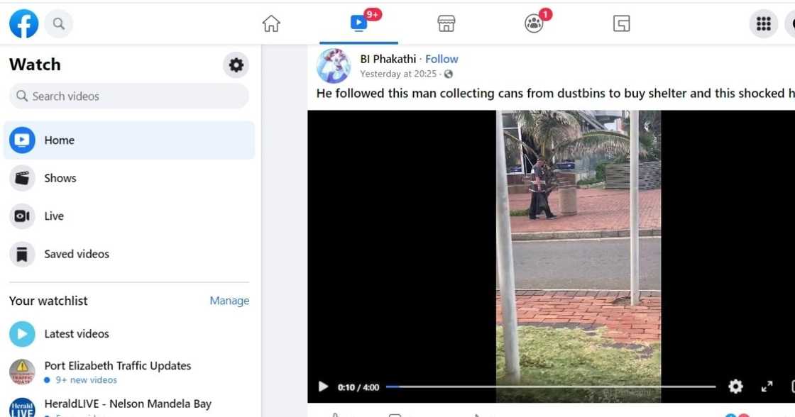 Bi Phakathi has helped another homeless man with shelter and has inspired Mzansi. Image: BI Phakathi/Facebook Bi Phakathi has helped another homeless man with shelter and has inspired Mzansi. Image: BI Phakathi/Facebook
