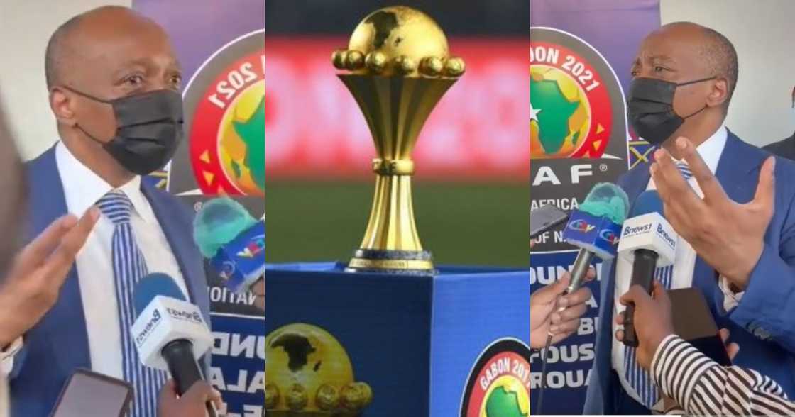 CAF Prez words on AFCON uncertainty suggests tournament will be staged as planned(Video) CAF Prez words on AFCON uncertainty suggests tournament will be staged as planned(Video)