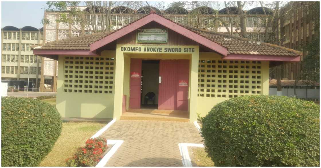 The Okomfo Anokye Sword Site museum building The Okomfo Anokye Sword Site museum building