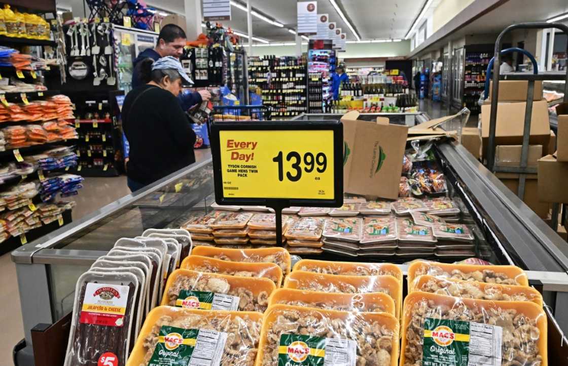 US consumer inflation hit its lowest annual rate since March 2021, the Labor Department said