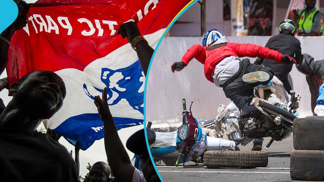 NPP Polling Executive, Accident, Bryan Acheampong Event, Assin Breku, Flagbearer race