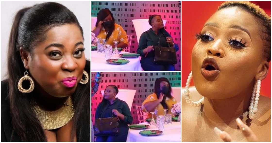 MzGee Shuns Amanda Jissih at Event After Being Criticized for TT's Audio Leak; Video Goes Viral MzGee Shuns Amanda Jissih at Event After Being Criticized for TT's Audio Leak; Video Goes Viral