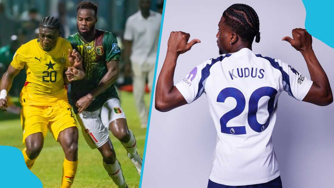 Tottenham celebrates Kudus, Kudus shines against Mali, 2026 FIFA World Cup qualifier, Kudus vs West Ham, Mohammed Kudus. Tottenham celebrates Kudus, Kudus shines against Mali, 2026 FIFA World Cup qualifier, Kudus vs West Ham, Mohammed Kudus.