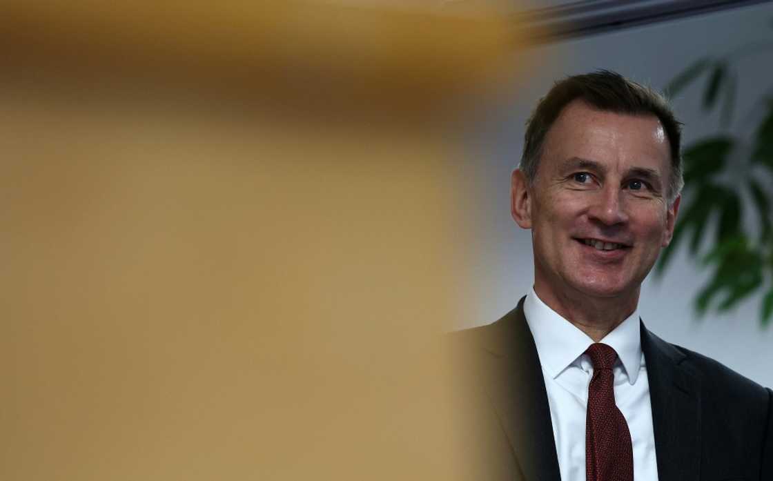 UK finance minister Jeremy Hunt is delivering the Conservative government's budget