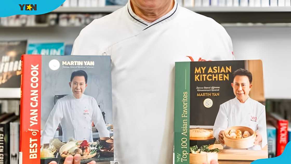 Martin Yan's cookbooks