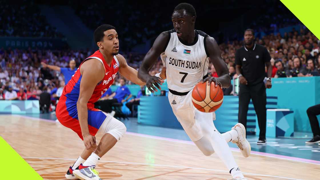 South Sudan have registered their first-ever win at the Olympic Games after beating Puerto Rico despite an anthem mix-up South Sudan have registered their first-ever win at the Olympic Games after beating Puerto Rico despite an anthem mix-up