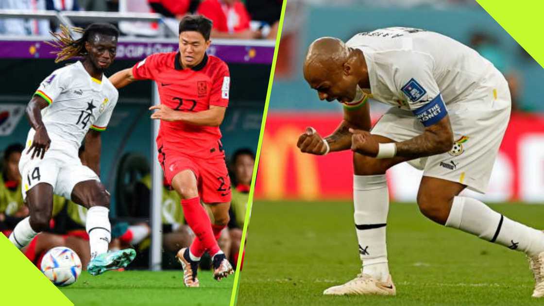 Gideon Mensah has opened up on Andre Ayew's leadership. Gideon Mensah has opened up on Andre Ayew's leadership.