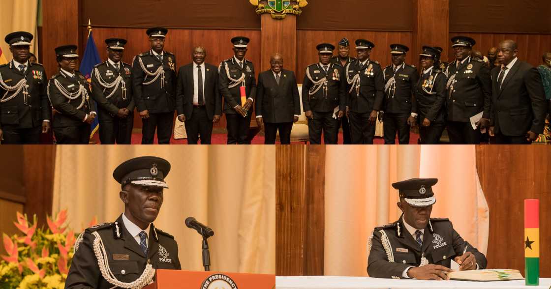 Photos from swearing-in ceremony of IGP George Akuffo Dampare Photos from swearing-in ceremony of IGP George Akuffo Dampare