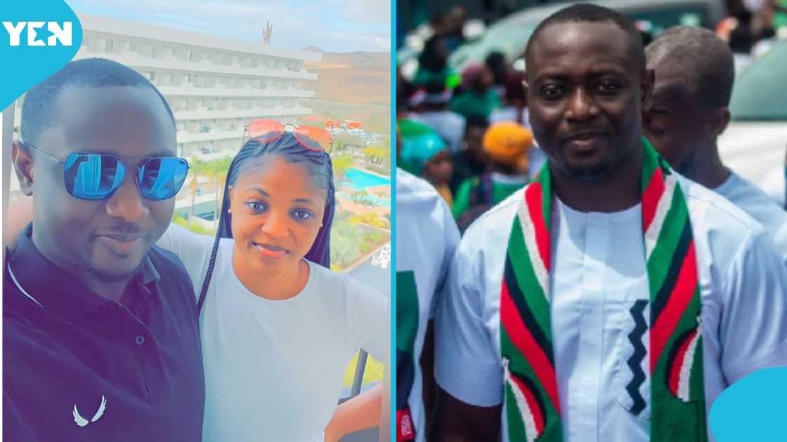 Samuel Aboagye, Samuel Aboagye's wife, Samuel Aboagye and his wife, Ghana, NDC, Social media