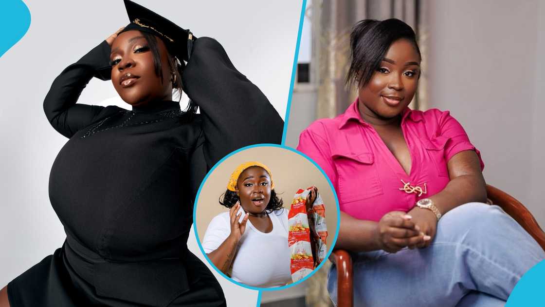 Maame Serwaa, Graduates, Movies, Ghanaian movies, McPhilix, Plantain chips Maame Serwaa, Graduates, Movies, Ghanaian movies, McPhilix, Plantain chips