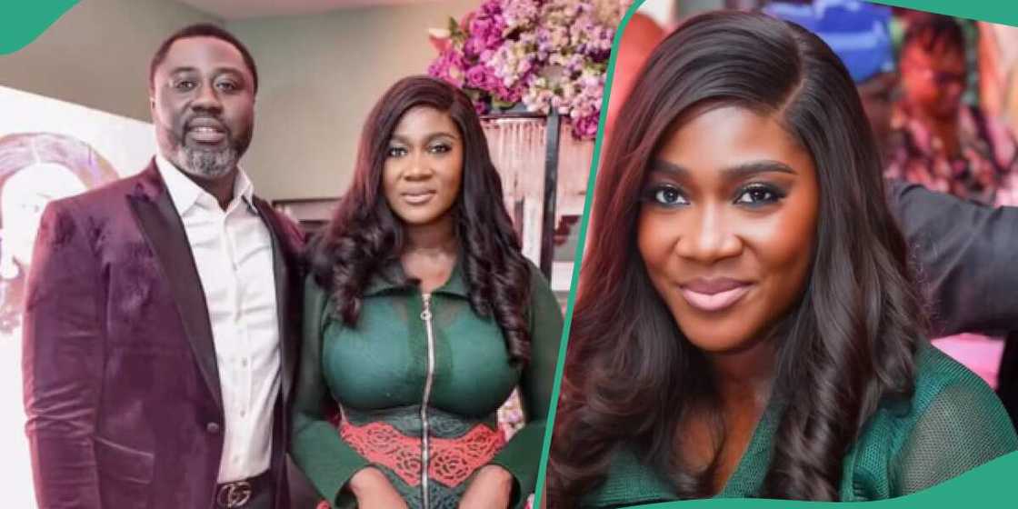 Mercy Johnson celebrates husband's birthday amid witchcraft allegations.