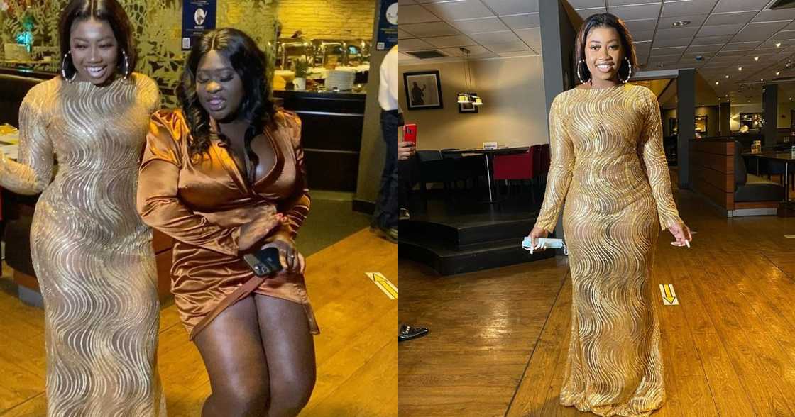 Videos and pictures of Shugatiti's birthday party pop up; Afia Schwarzenegger, Sista Afia celebrate with her