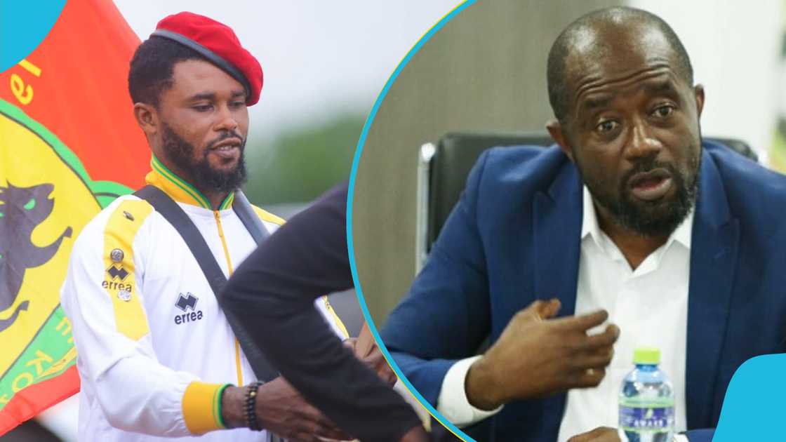 A top politician has explained why GFA President Kurt Okraku is culpable for the death of Asante Kotoko fan Nana Pooley. Photo credit: @AsanteKotoko_SC and @ghanafaofficial. A top politician has explained why GFA President Kurt Okraku is culpable for the death of Asante Kotoko fan Nana Pooley. Photo credit: @AsanteKotoko_SC and @ghanafaofficial.