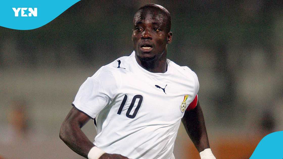 Stephen Appiah's Daughter Looks All Grown as She Steps Out with Ex Black Stars Captain