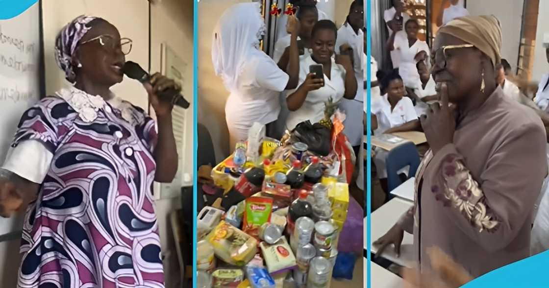 Garden City University College, nursing students, Kumasi, midwifery lecturer, birthday celebration. Garden City University College, nursing students, Kumasi, midwifery lecturer, birthday celebration.